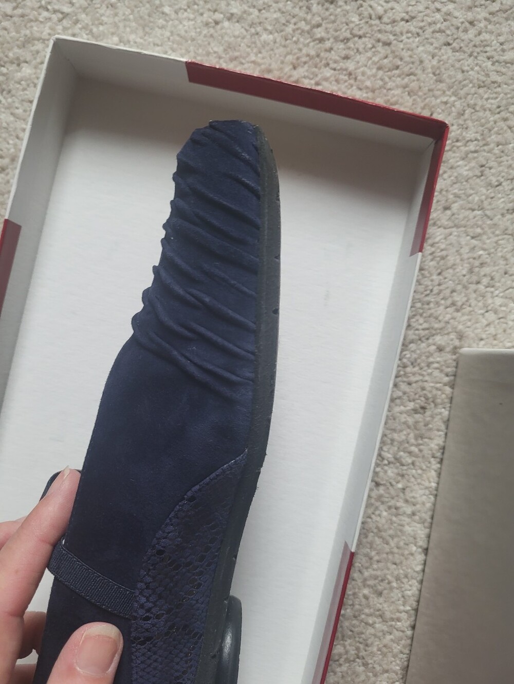 NWT Thierry Rabotin Georgia Italian Suede Loafers - Picture 6 of 8